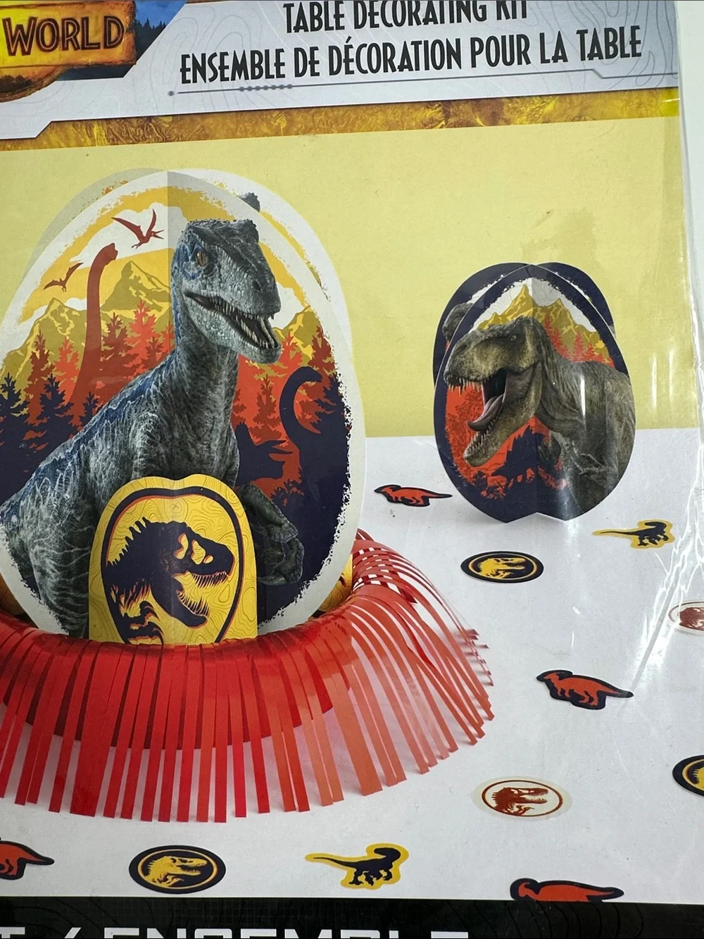 Yellow Table Decorating Kit - Party Centerpieces